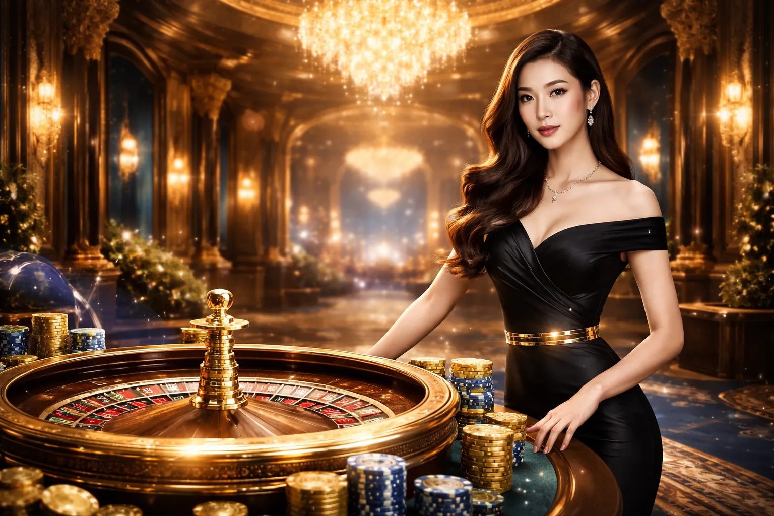 Người chia bài chuyên nghiệp tại sòng bạc trực tiếp 99v