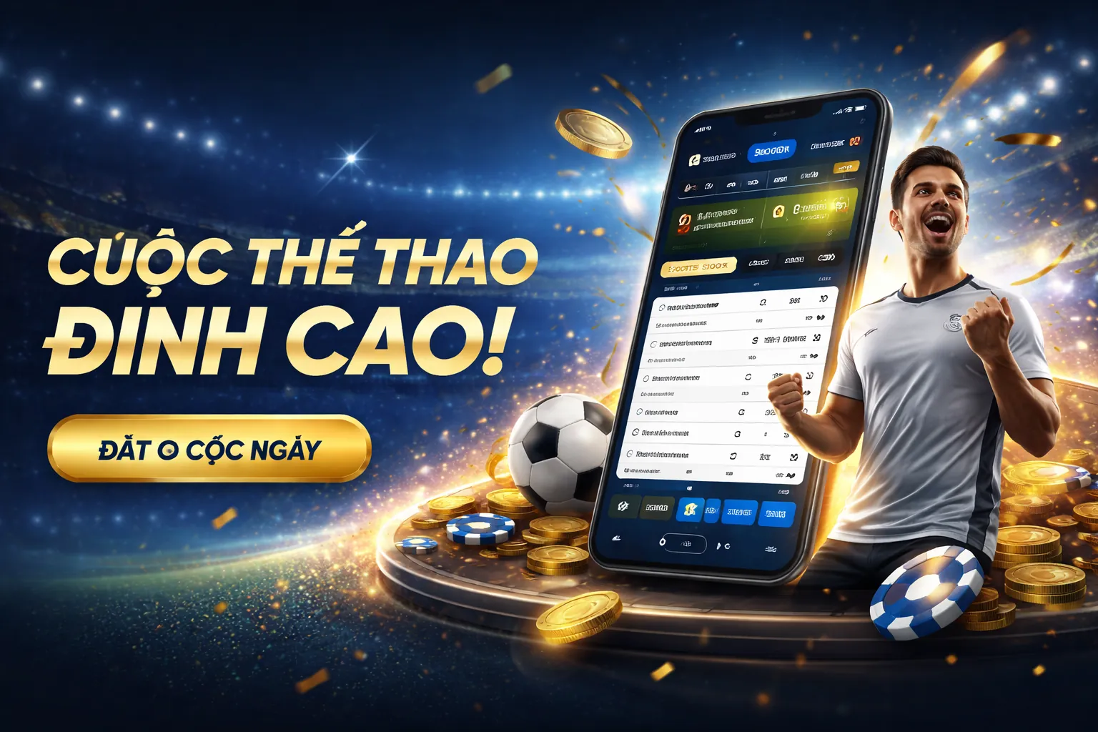 Hình ảnh tổng quan về quy tắc cá cược thể thao tại 99v